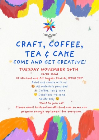 St Michael and All Angels Watford news image - Creative Cafe