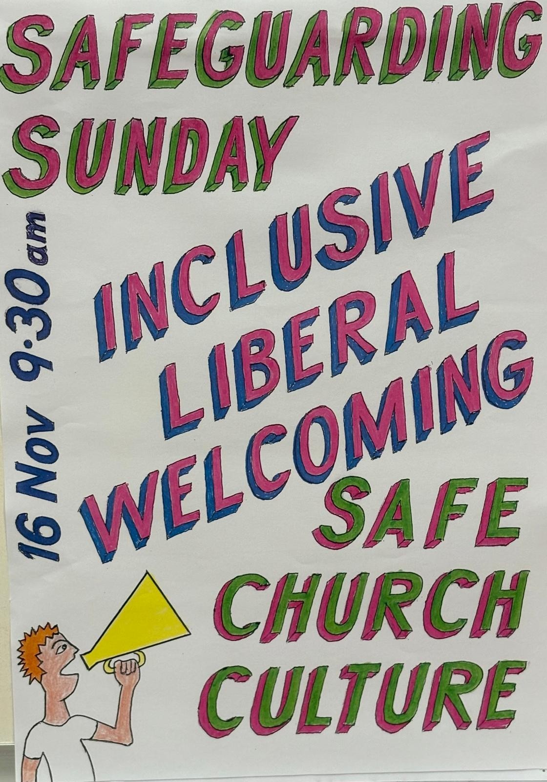 St Michael and All Angels Watford news image - Safeguarding Sunday